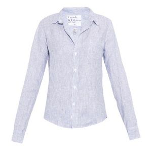 NWOT Frank & Eileen “Barry” Blue & White Striped S